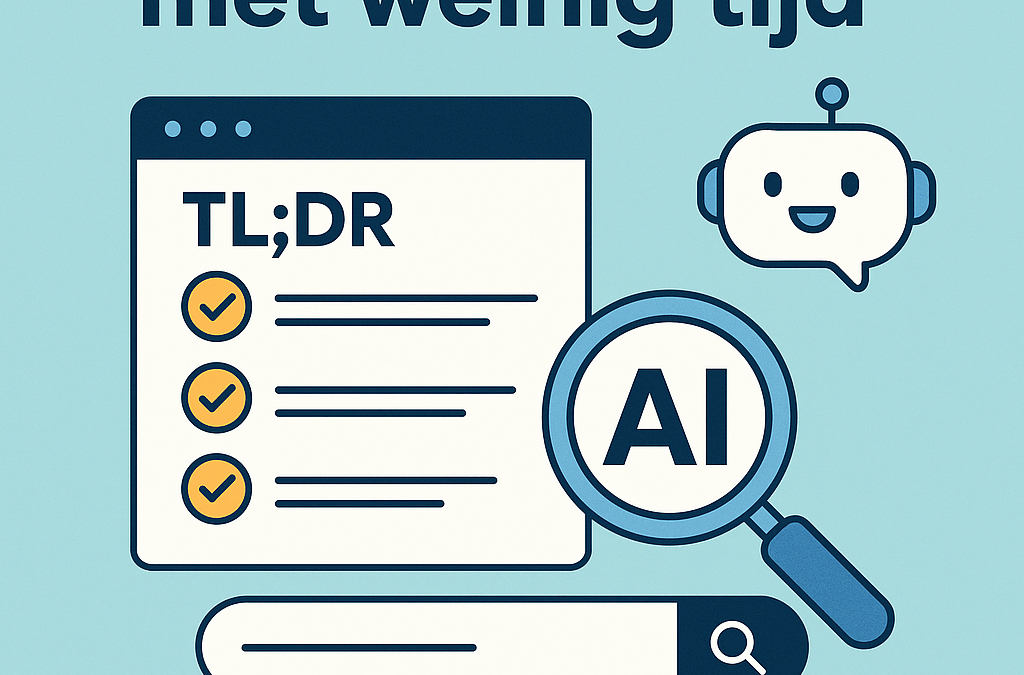 AI-vindbaarheid met weinig tijd: dit werkt écht