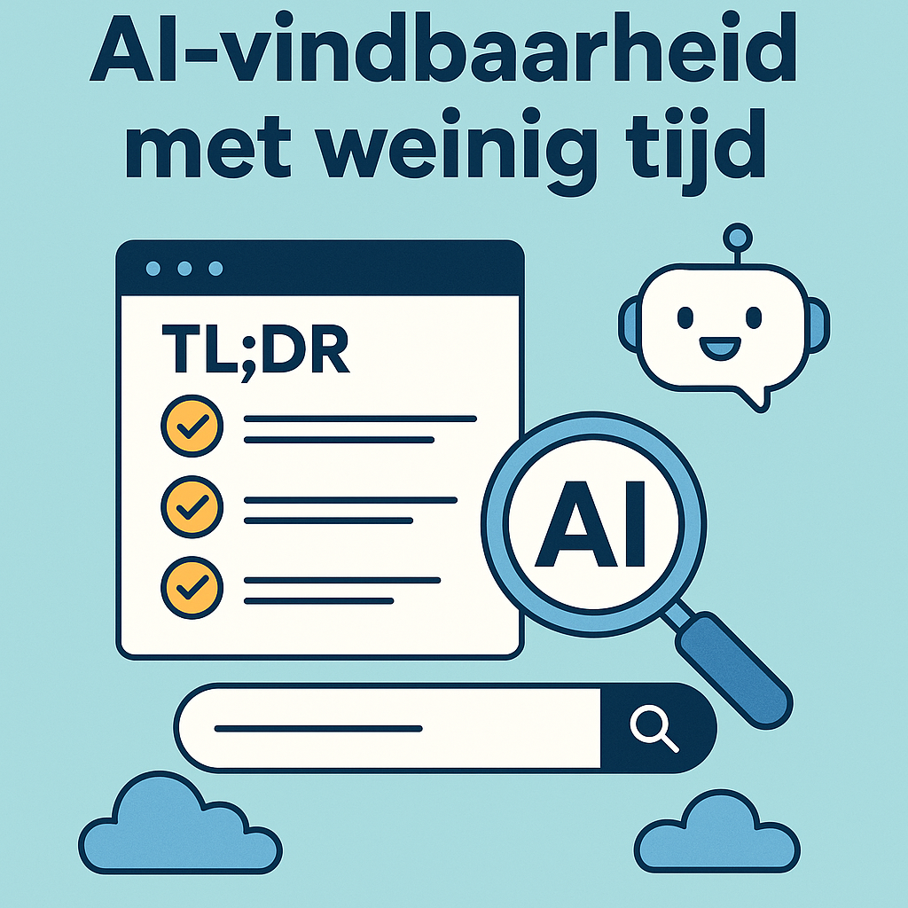 ai-vindbaarheid met weinig tijd