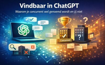 Vindbaar in ChatGPT: Waarom je concurrent wel genoemd wordt en jij niet