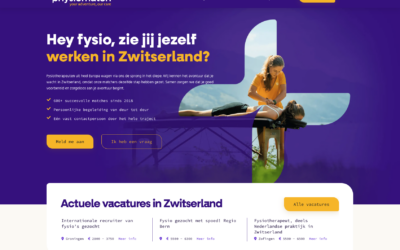 Physiomatch case: #1 in ChatGPT op fysio Zwitserland